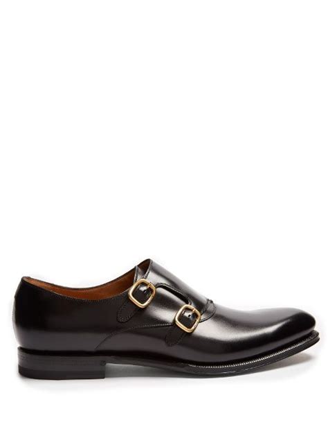 gucci double monk strap|double monk strap buckle.